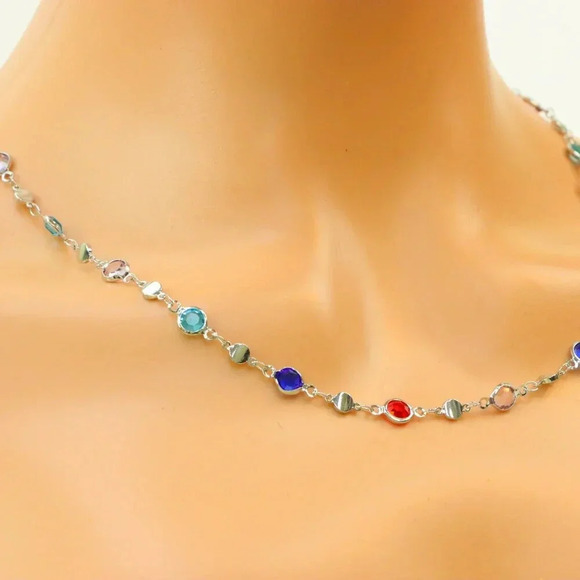 Minimalist Necklace, Sleek & Modern Design, Women’s Fashion, YC110463-N - Picture 8 of 10